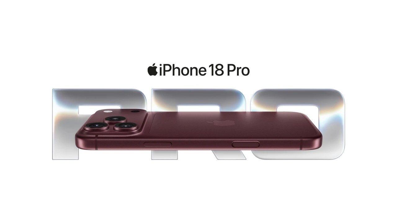 Apple представила iPhone 18 Pro в цвете бургунди с новым CEO Тернусом