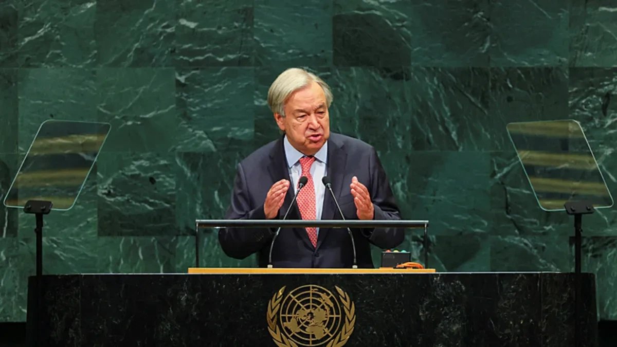 Guterres, in final UN address, says Gaza destruction beyond anything he has seen