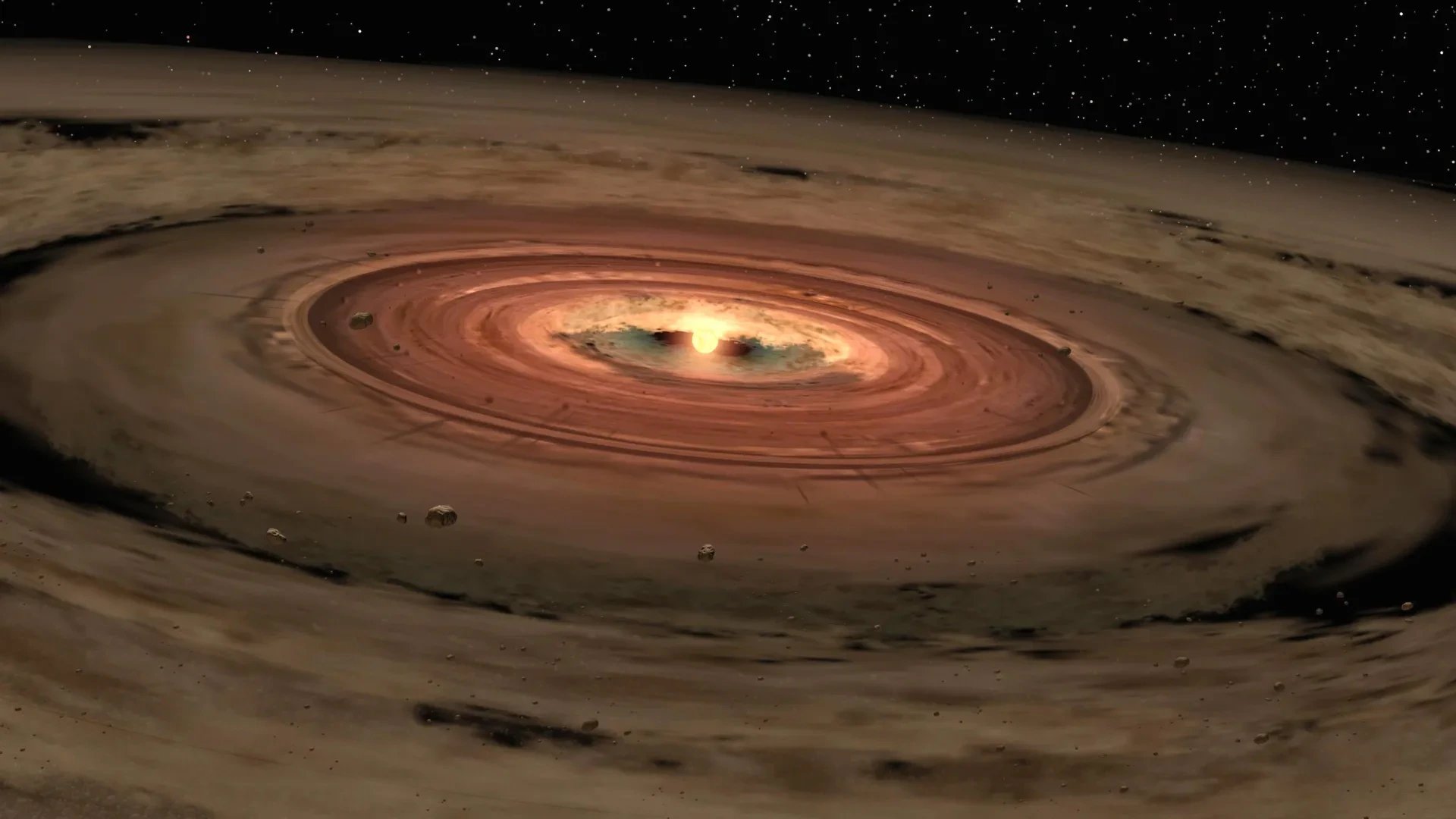 Yale study finds early Solar System favored chondrules over icy dust