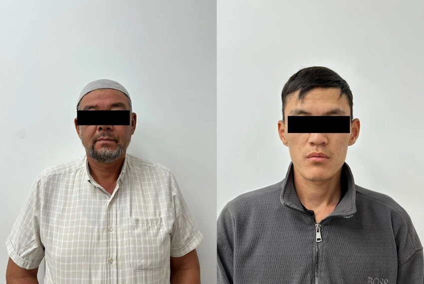 ҰҚК Шу облысында 3,3 кг алтынды заңсыз шығармақ болған екі адамды ұстады