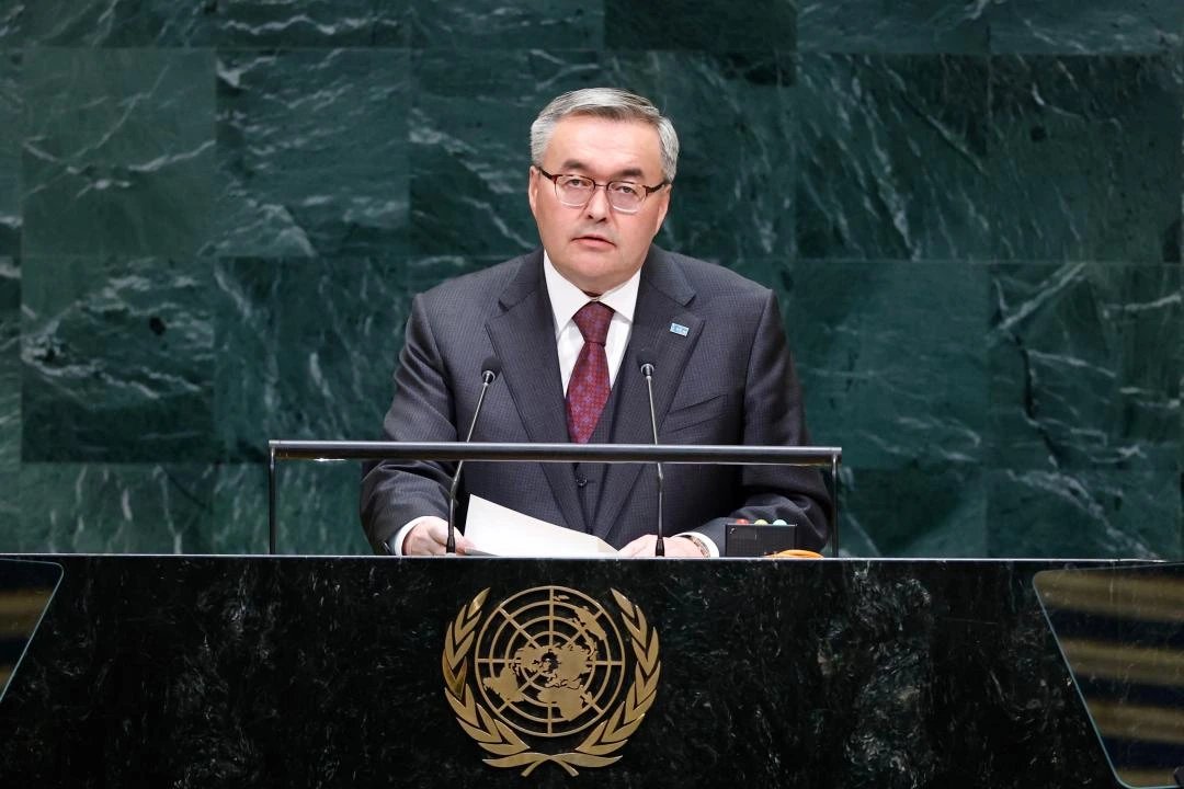 Kazakhstan warns UN of global trust deficit, condemns Black Sea drone attacks